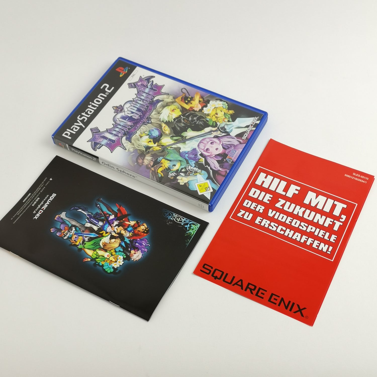 Sony Playstation 2 Game: Odin Sphere - OVP & Instructions PAL | ATLUS PS2