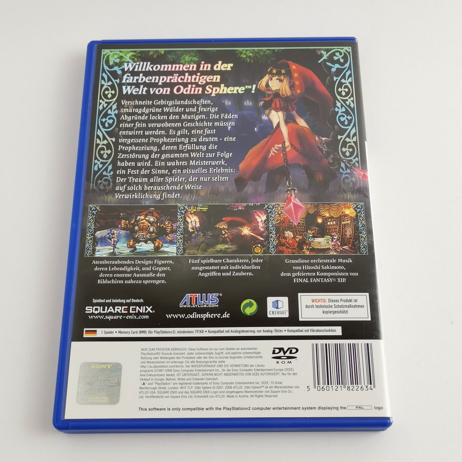 Sony Playstation 2 Game: Odin Sphere - OVP & Instructions PAL | ATLUS PS2