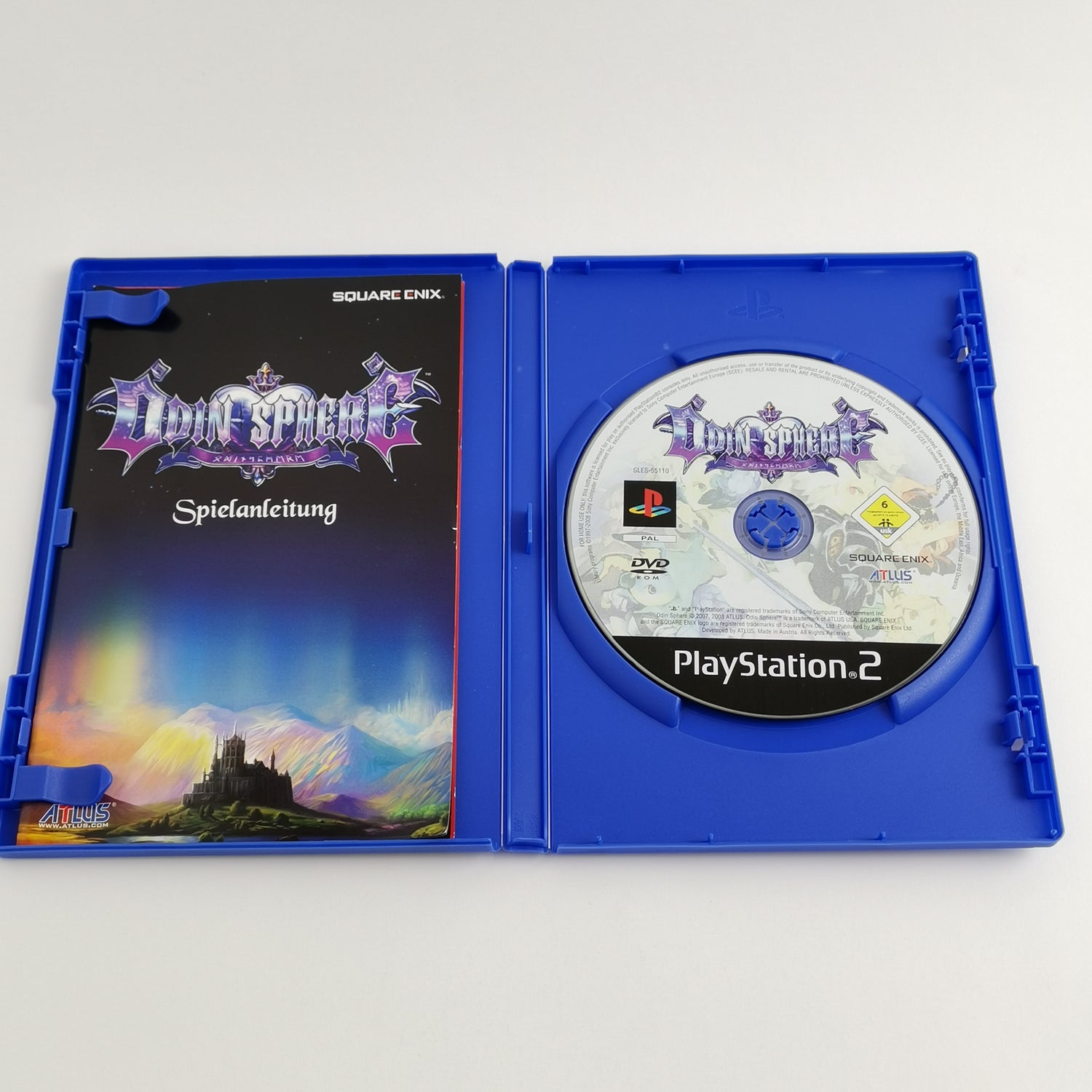 Sony Playstation 2 Game: Odin Sphere - OVP & Instructions PAL | ATLUS PS2