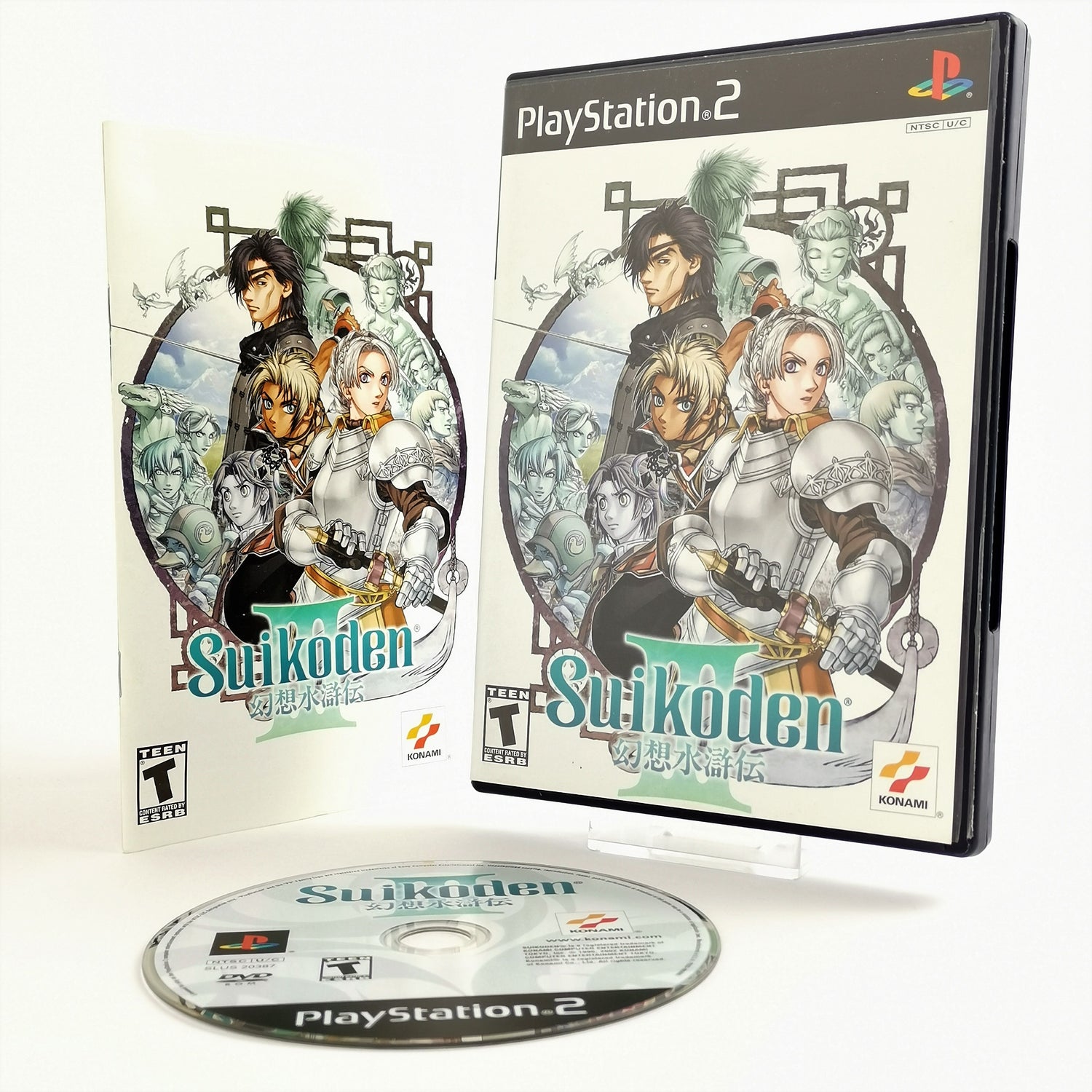 Sony Playstation 2 Game: Suikoden III 3 - OVP & Manual NTSC USA | PS2 disc