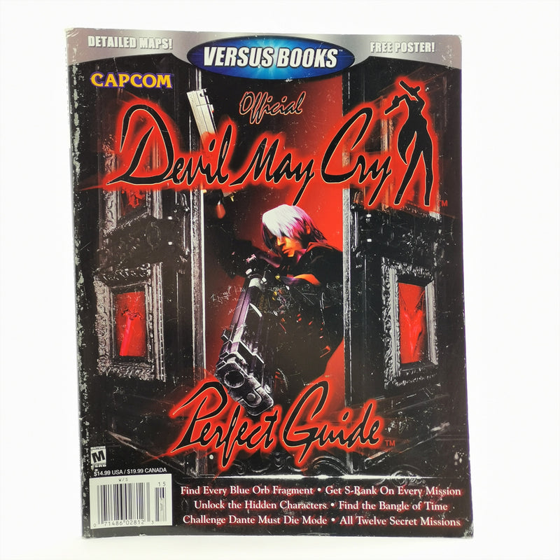 Versus Books Official Strategy Guide : Devil May Cry - Sony Playstation PS2 USA