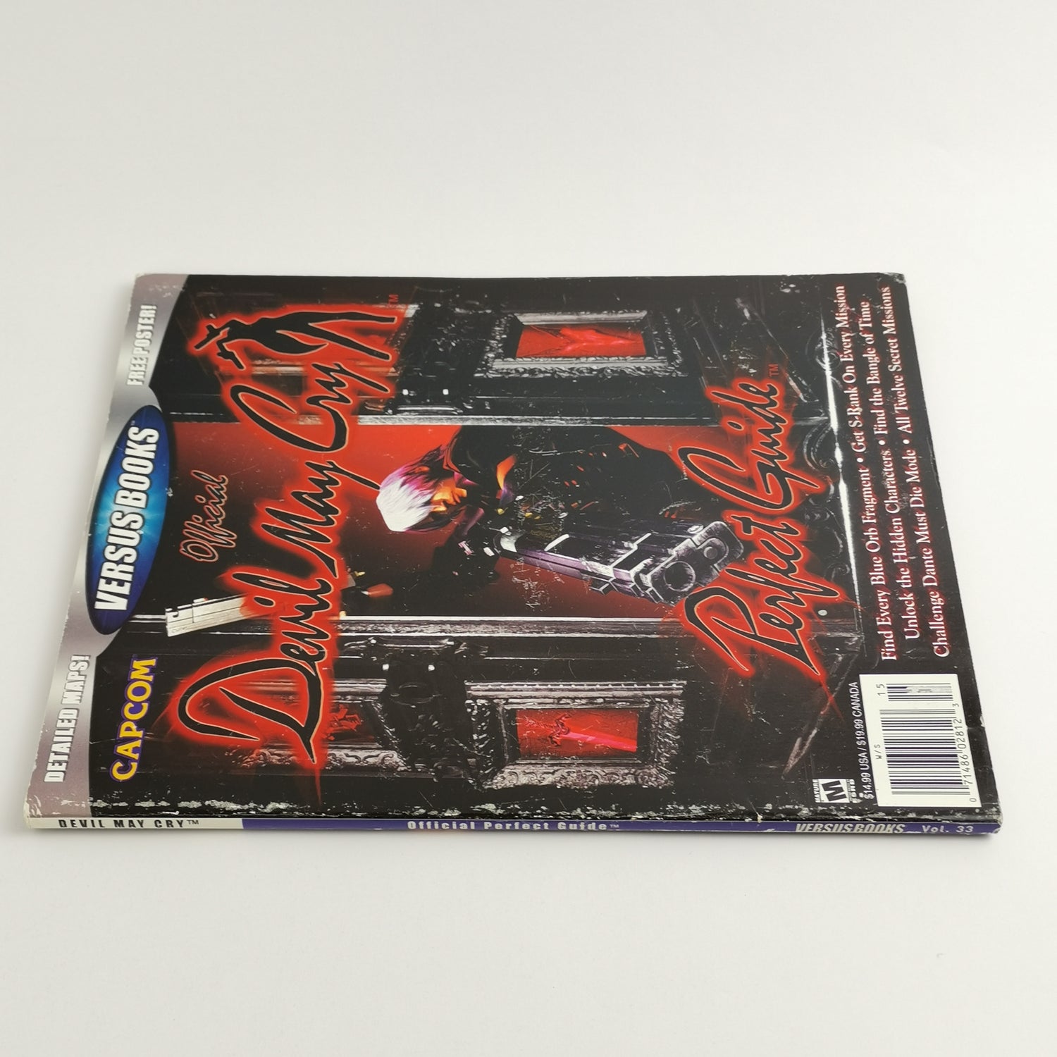 Versus Books Official Strategy Guide : Devil May Cry - Sony Playstation PS2 USA