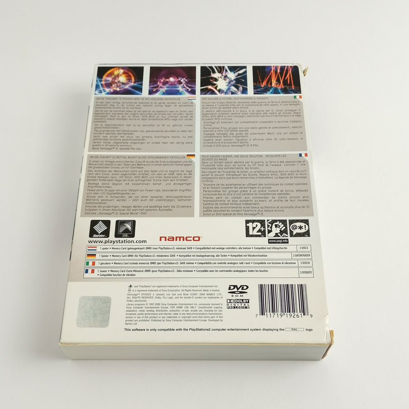 Sony Playstation 2 Spiel : Xenosaga Episode II von Namco - OVP & Anleitung PS2