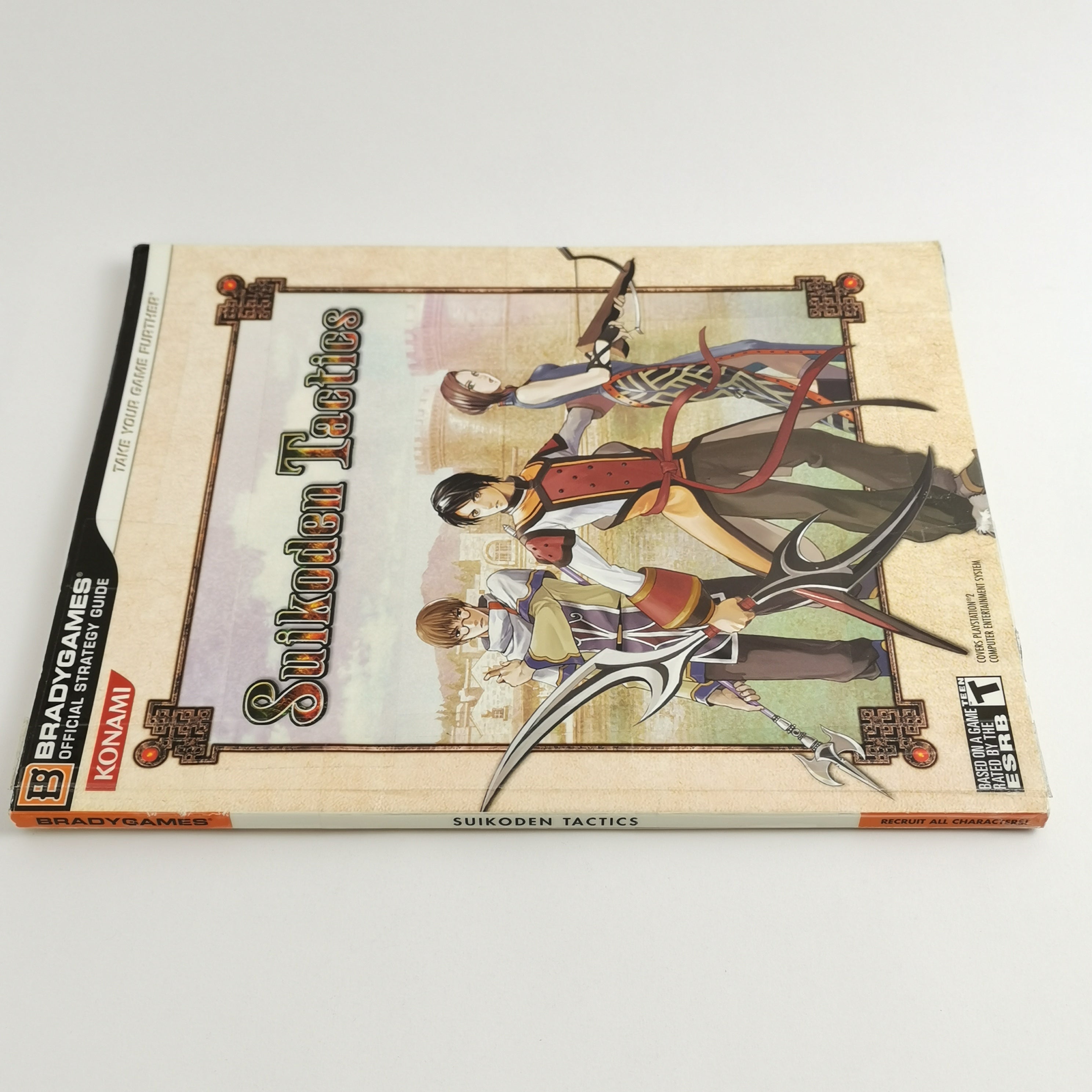 Sony Playstation 2 Game: Suikoden Tactics + Solution Book / Strategy Guide | PS2