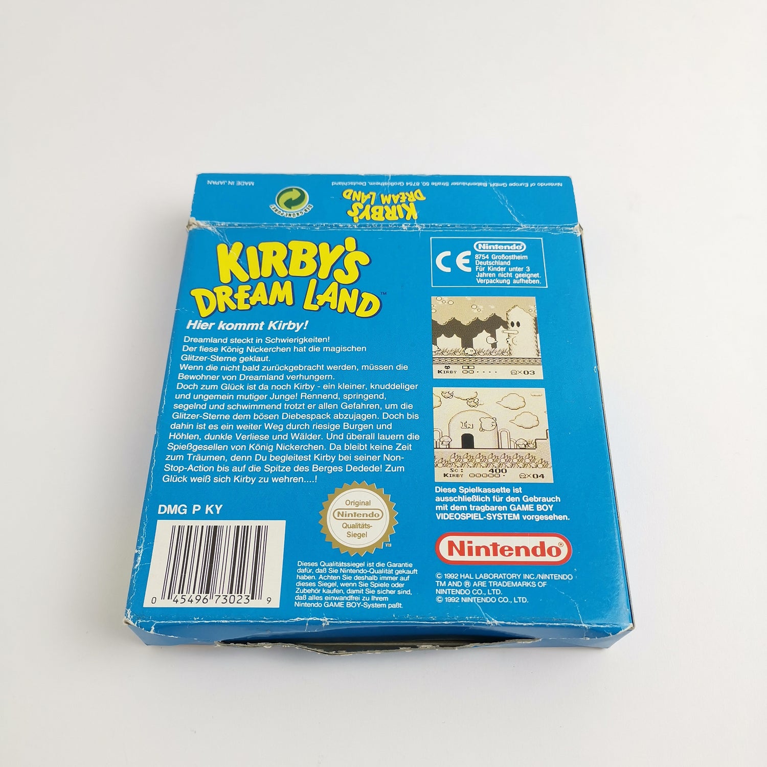 Nintendo Game Boy Classic Spiel : Kirby´s Dream Land - OVP & Anleitung PAL NOE