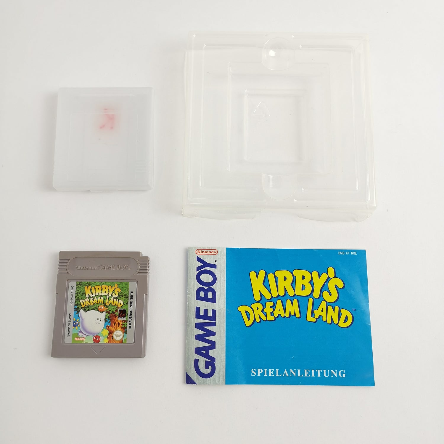 Nintendo Game Boy Classic Spiel : Kirby´s Dream Land - OVP & Anleitung PAL NOE