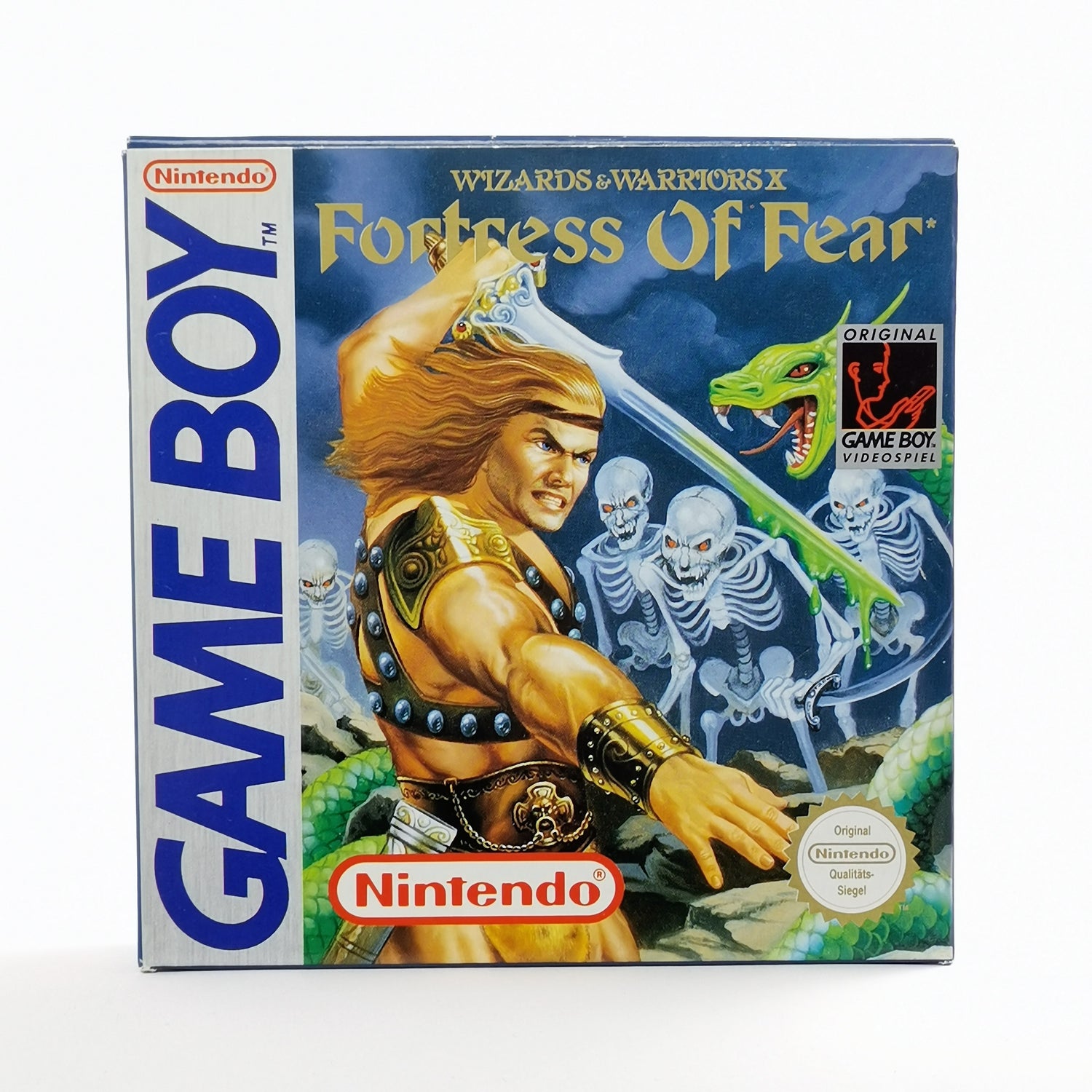 Nintendo Game Boy Classic Spiel : Fortress of Fear - OVP & Anleitung GB PAL NOE