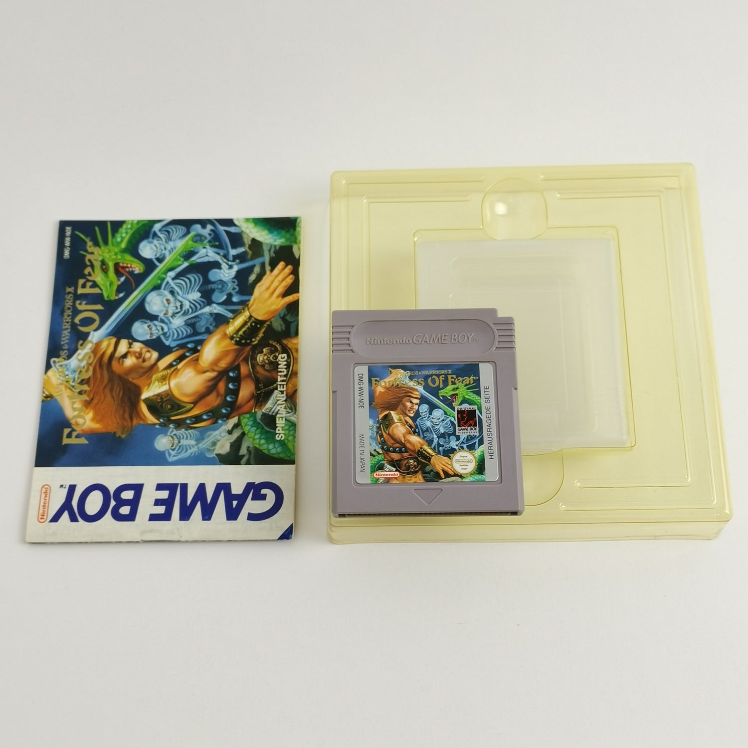 Nintendo Game Boy Classic Game: Fortress of Fear - OVP & Manual GB PAL NOE