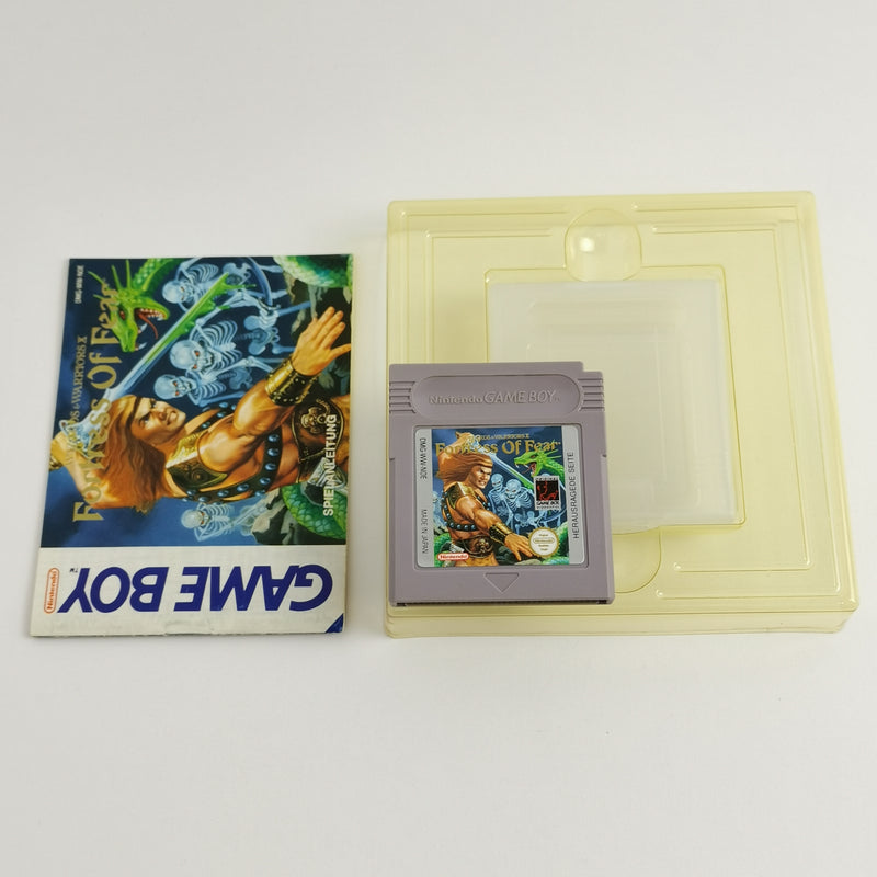 Nintendo Game Boy Classic Game: Fortress of Fear - OVP &amp; Manual GB PAL NOE