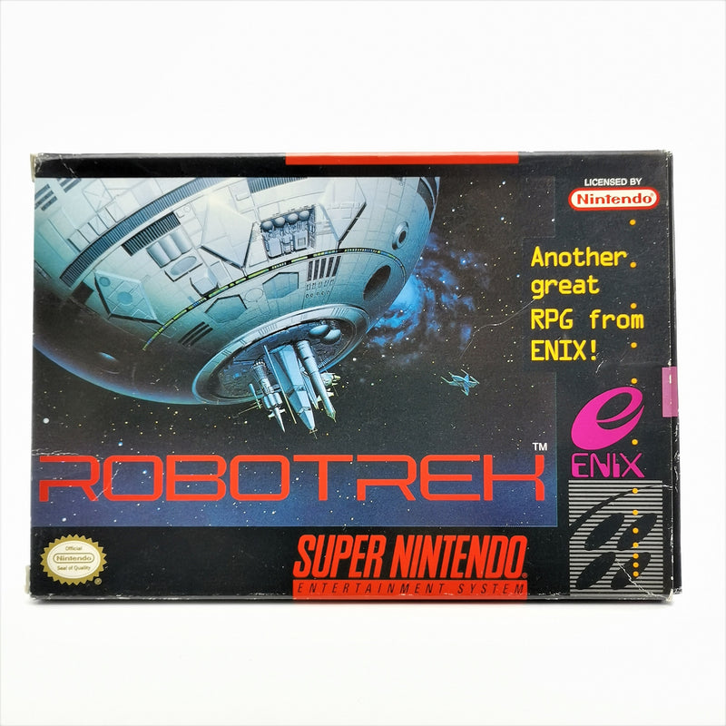 Super Nintendo Spiel : Robotrek von Enix - OVP & Anleitung SNES | NTSC-U/C USA