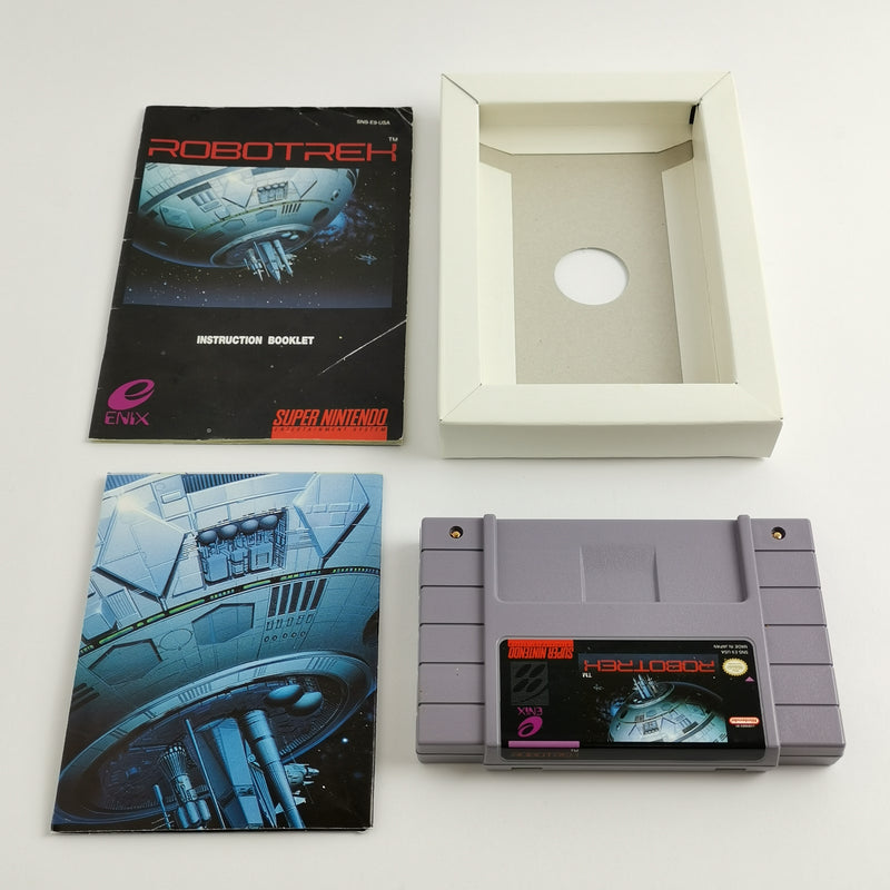 Super Nintendo Spiel : Robotrek von Enix - OVP & Anleitung SNES | NTSC-U/C USA