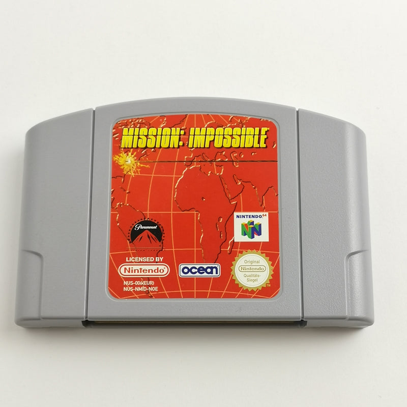 Nintendo 64 game "Mission Impossible" N64 / N 64 | Module cartridge | PAL NOE