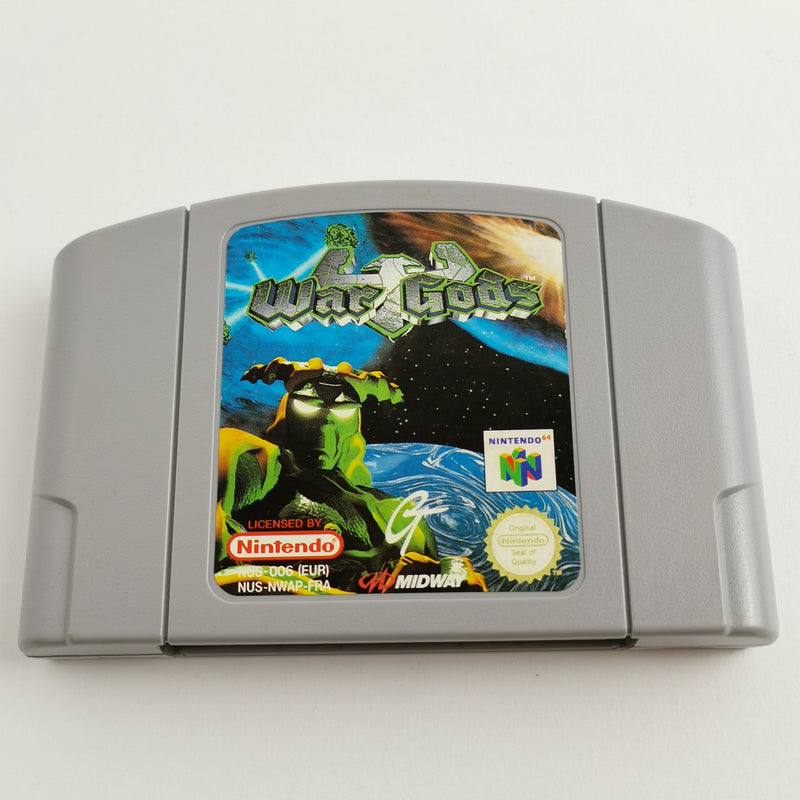 Nintendo 64 Game: War Gods by Midway - Module / Cartridge | N64 PAL FRA