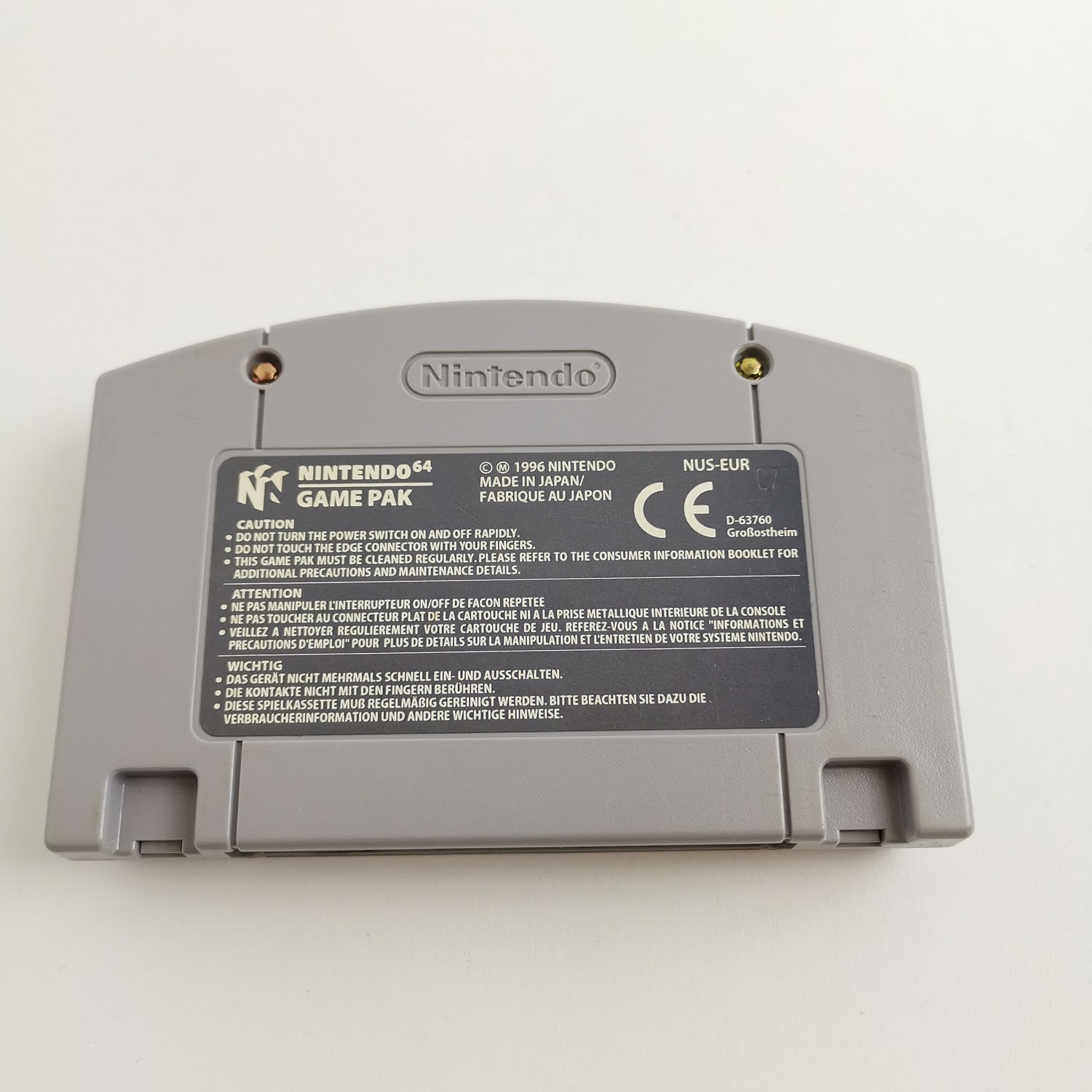 Nintendo 64 Spiel : Mario Kart 64 - Modul / Cartridge | N64 PAL EUR