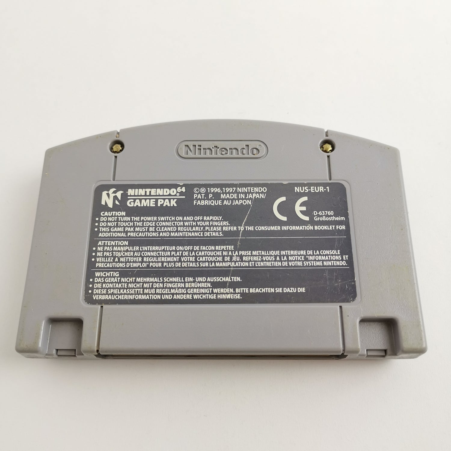 Nintendo 64 Spiel : Super Smash Bros. - Modul / Cartridge | N64 PAL EUR