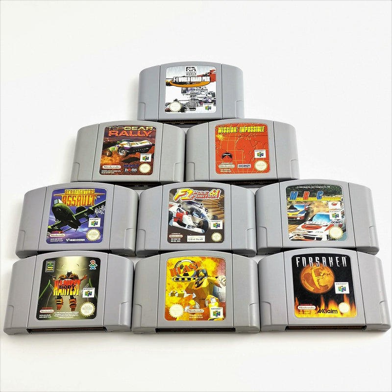 Nintendo 64 Spiele : 9 Spiele Konvolut - Harvest Body, Blast Corps etc | N64 PAL