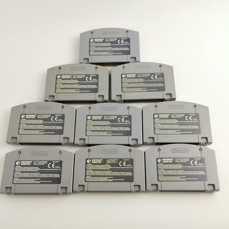 Nintendo 64 Spiele : 9 Spiele Konvolut - Harvest Body, Blast Corps etc | N64 PAL