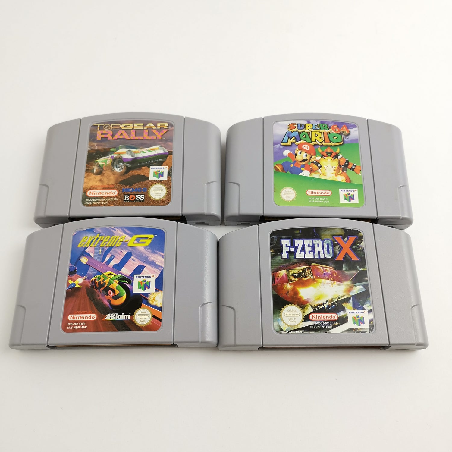 Nintendo 64 console: 2 controllers, connection cable and 4 games | N64 Console