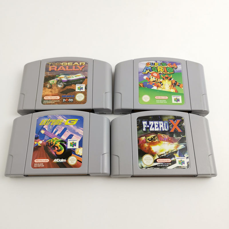 Nintendo 64 console: 2 controllers, connection cable and 4 games | N64 Console