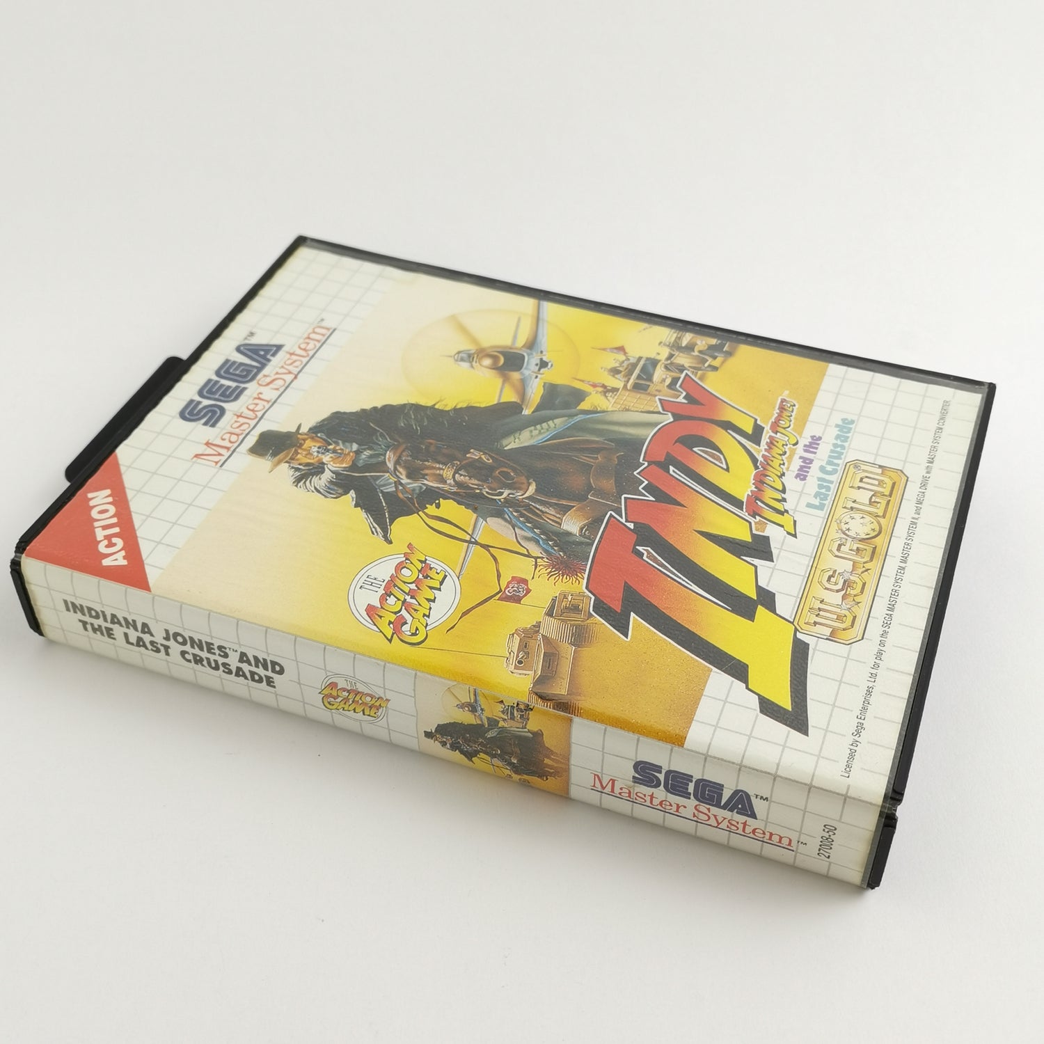 Sega Master System Game: Indy Indiana Jones and the Last Crusade - OVP MS PAL