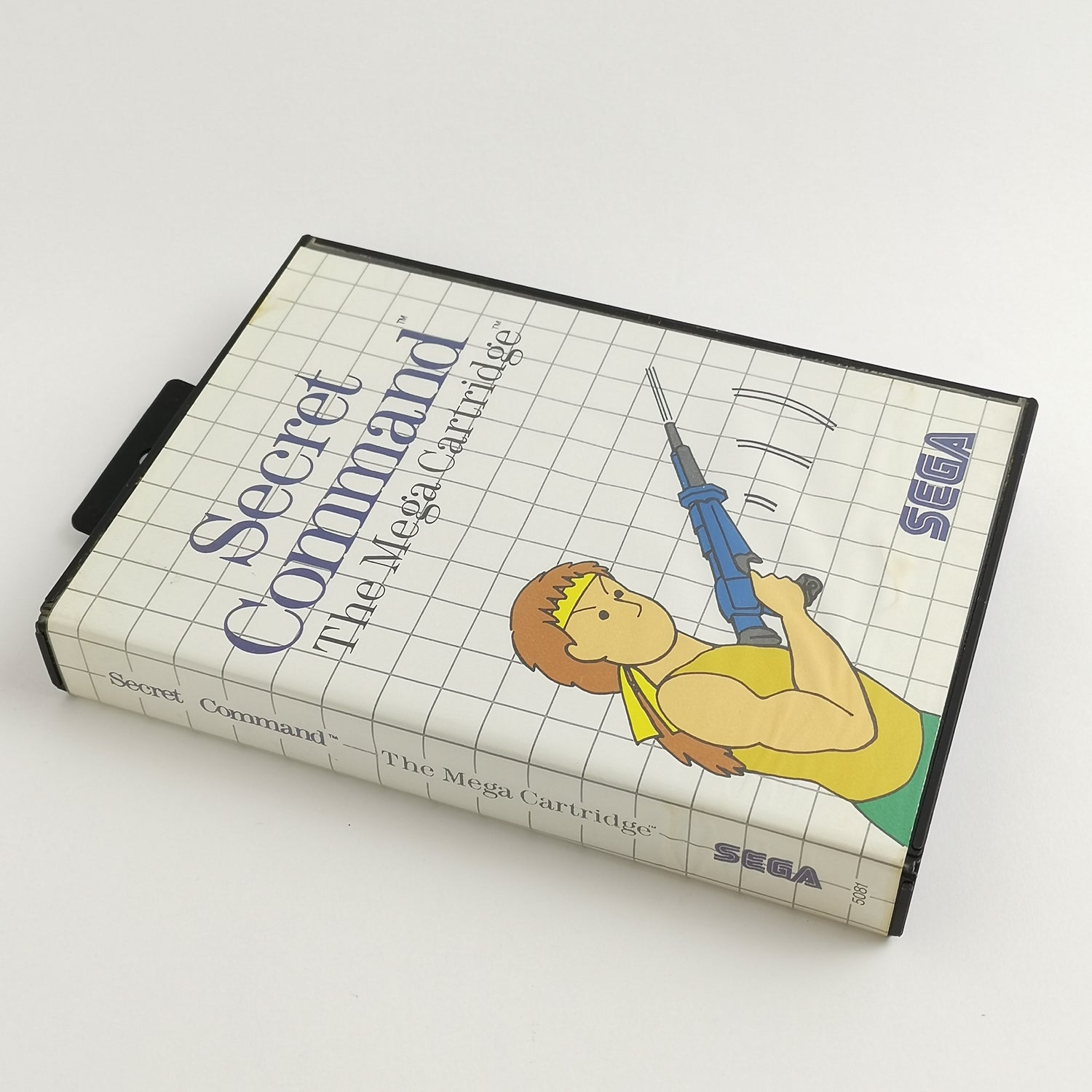 Sega Master System Spiel : Secret Command - OVP Anleitung | MS PAL Version