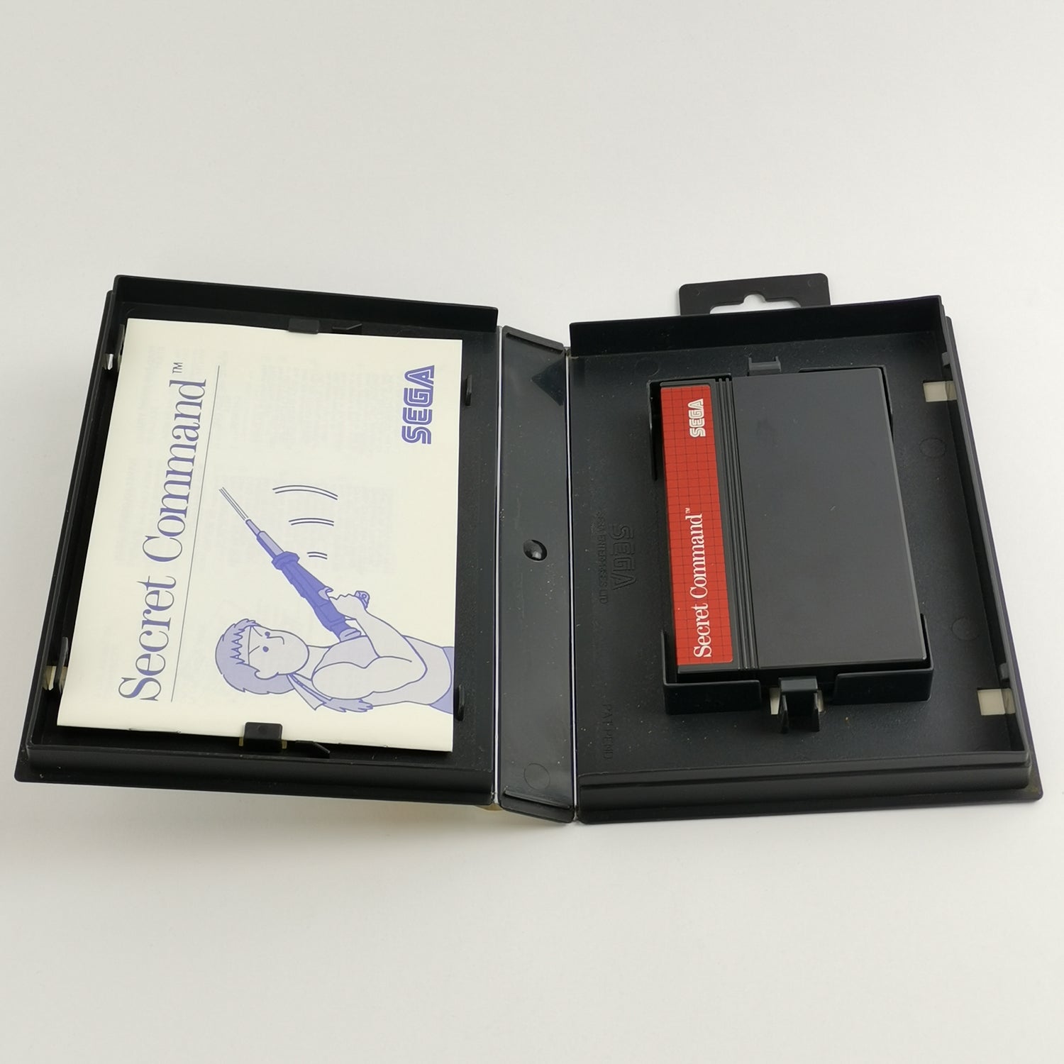 Sega Master System Spiel : Secret Command - OVP Anleitung | MS PAL Version
