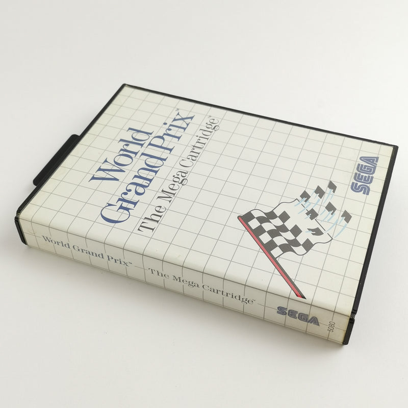 Sega Master System Spiel : World Grand Prix - OVP Anleitung | MS PAL Version