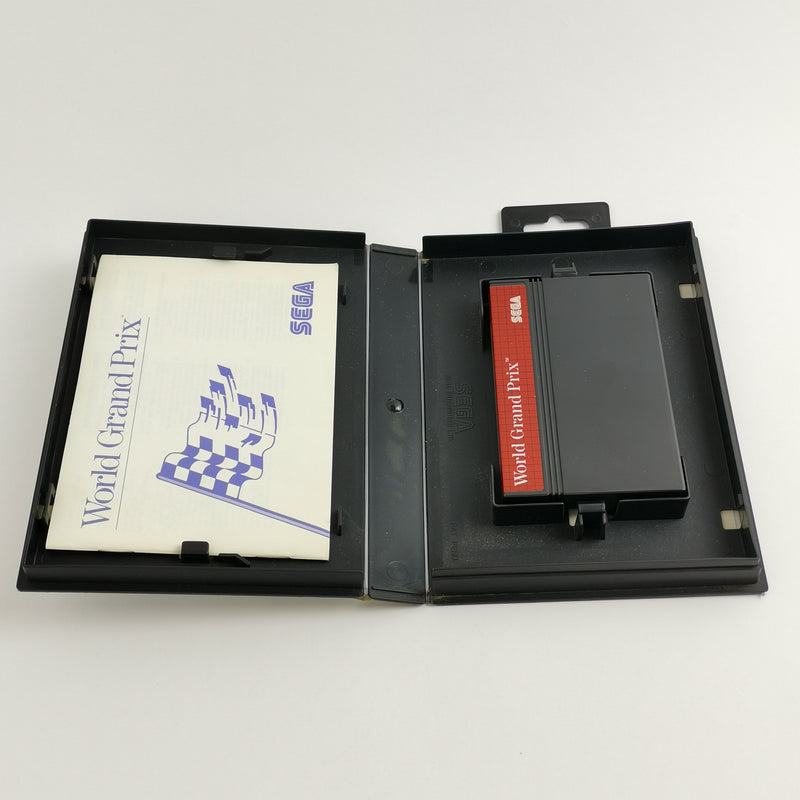 Sega Master System Spiel : World Grand Prix - OVP Anleitung | MS PAL Version