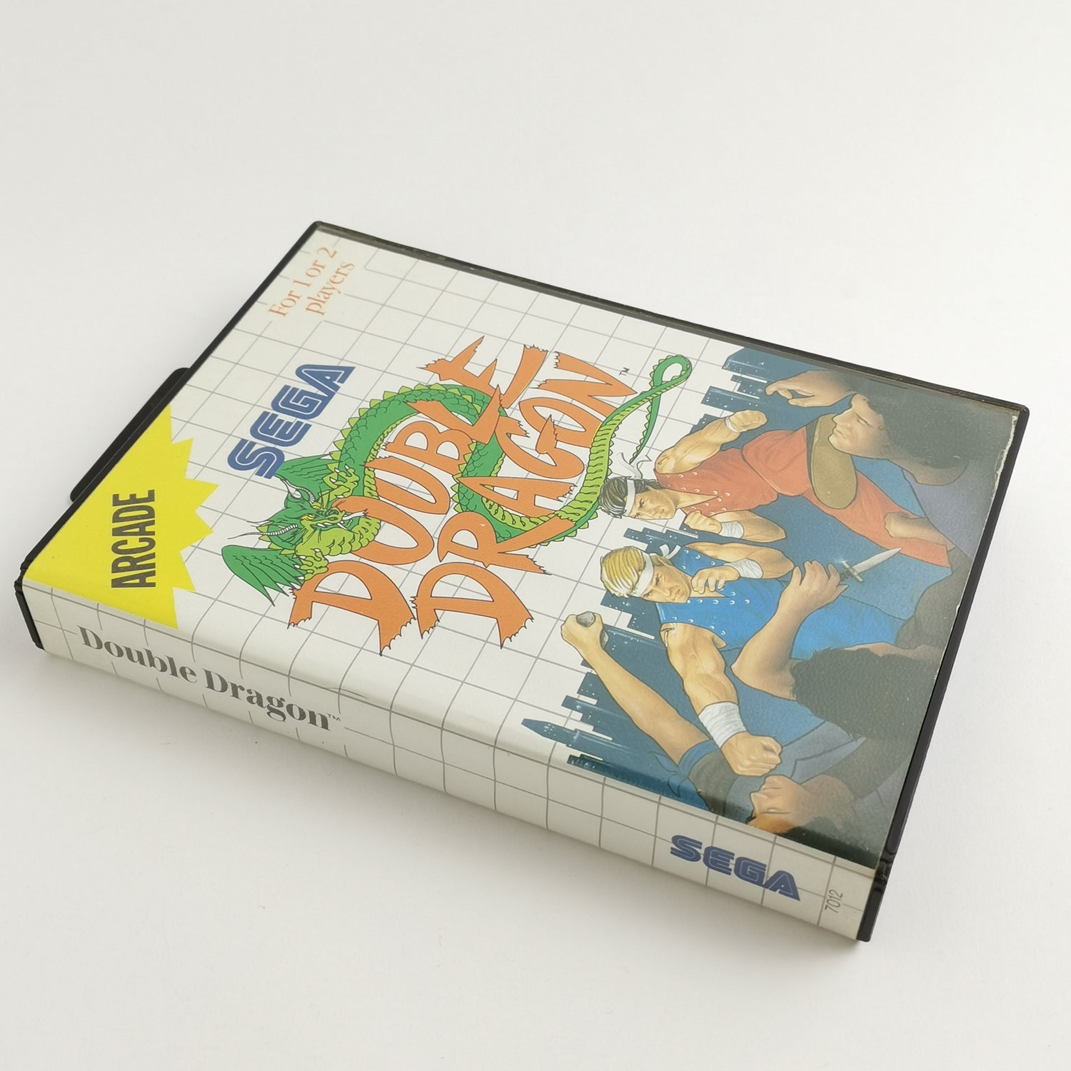 Sega Master System Spiel : Double Dragon - OVP Anleitung | MS PAL Version