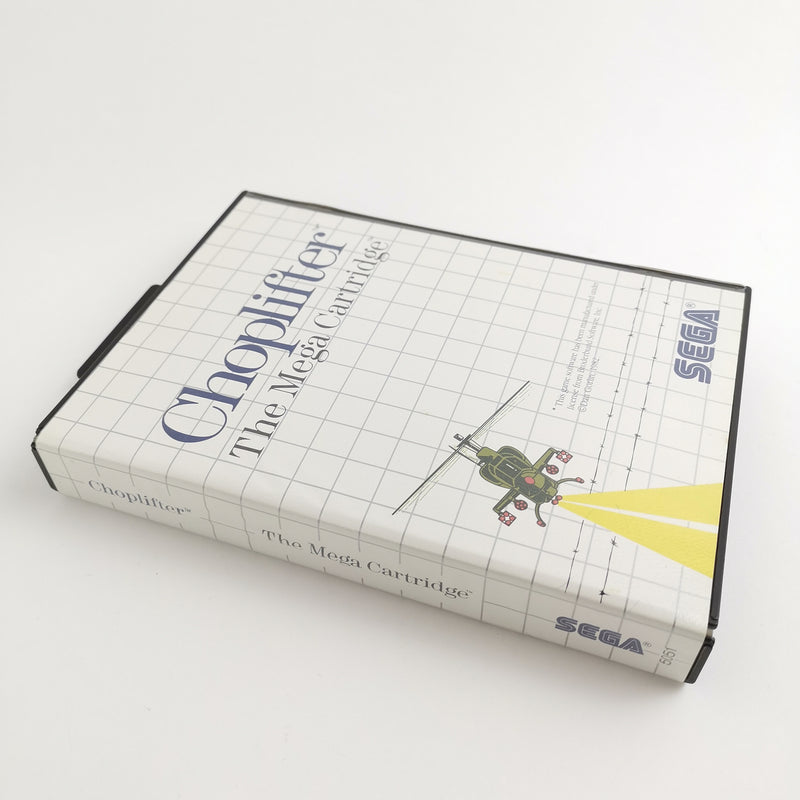 Sega Master System Spiel : Choplifter - OVP Anleitung | MS PAL Version