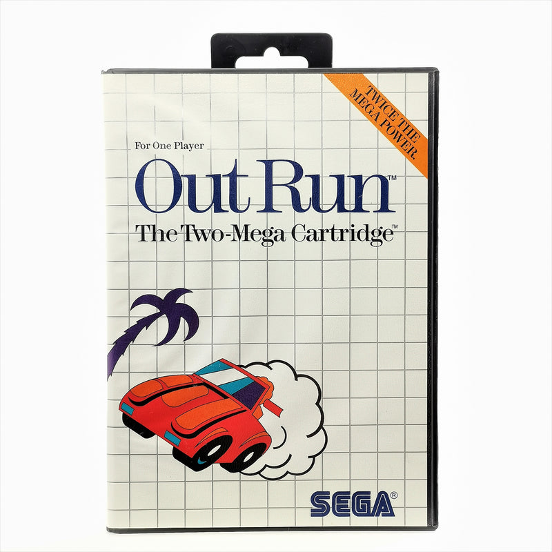 Sega Master System Spiel : Out Run - OVP Anleitung | MS PAL Version