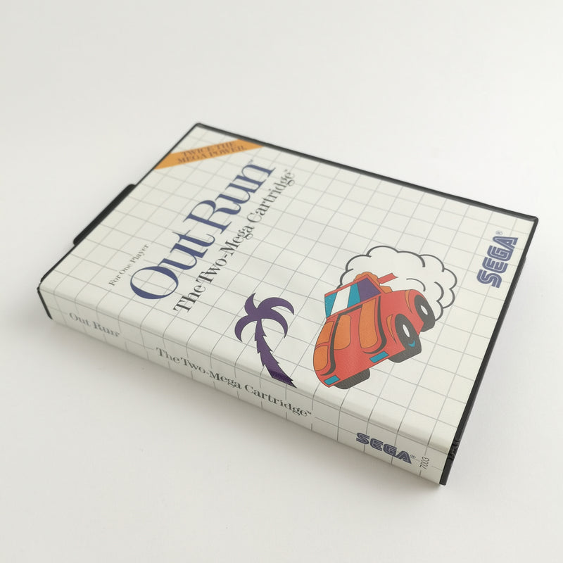 Sega Master System Spiel : Out Run - OVP Anleitung | MS PAL Version