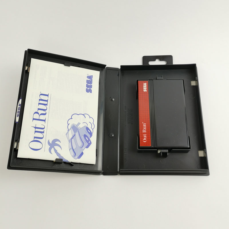 Sega Master System Spiel : Out Run - OVP Anleitung | MS PAL Version