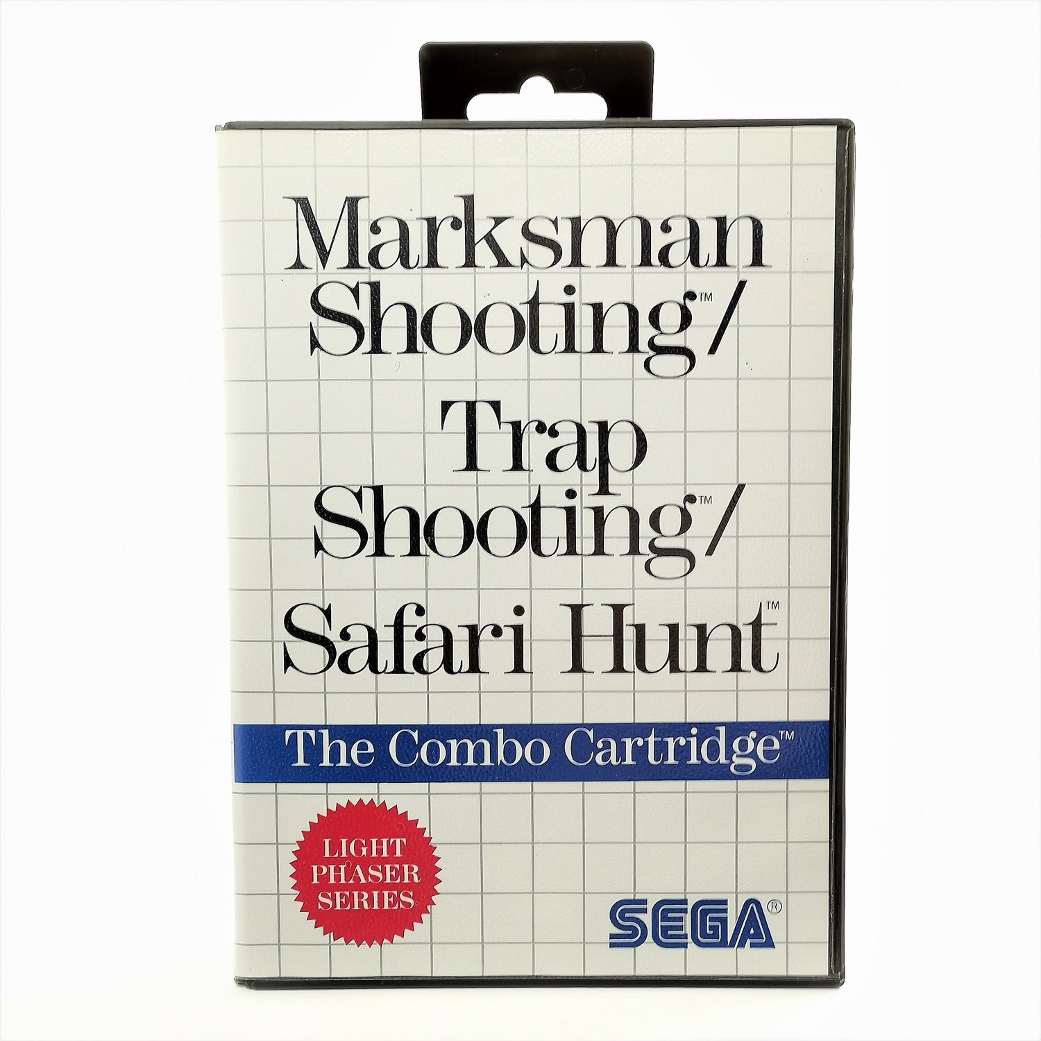 Sega Master System Game: Marksman / Trap - Shooting - Safari Hunt | MS OVP PAL