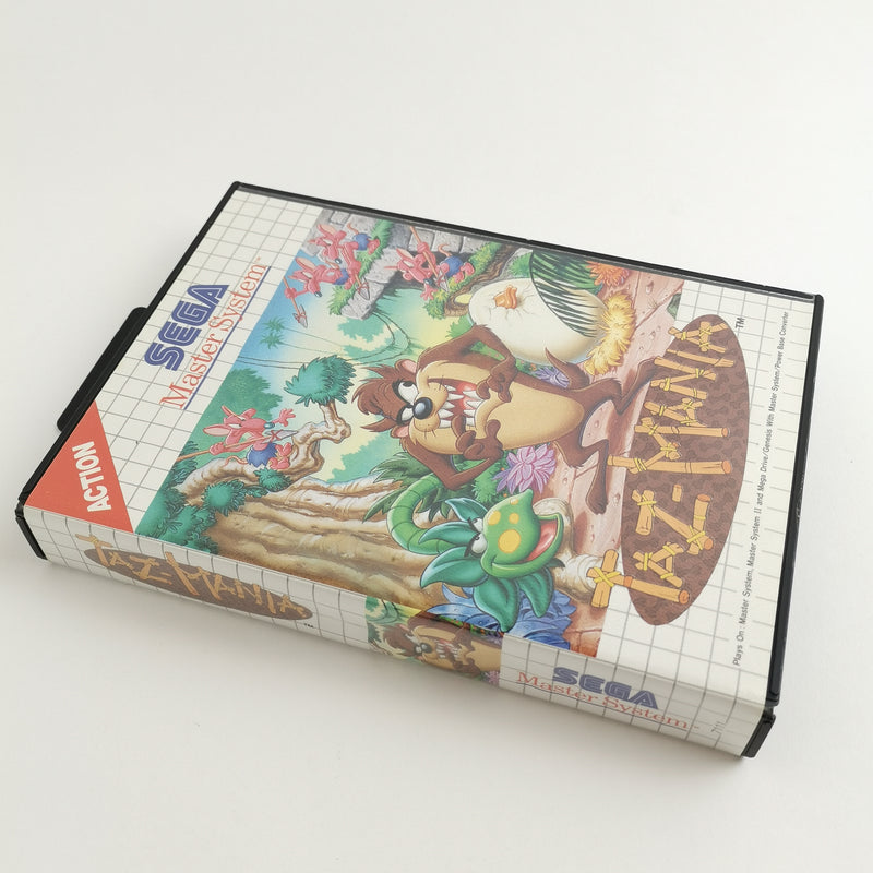 Sega Master System Spiel : Taz-Mania - OVP Anleitung | MS OVP PAL
