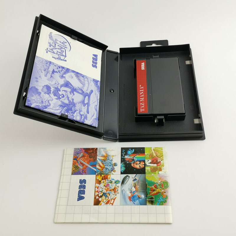 Sega Master System Spiel : Taz-Mania - OVP Anleitung | MS OVP PAL