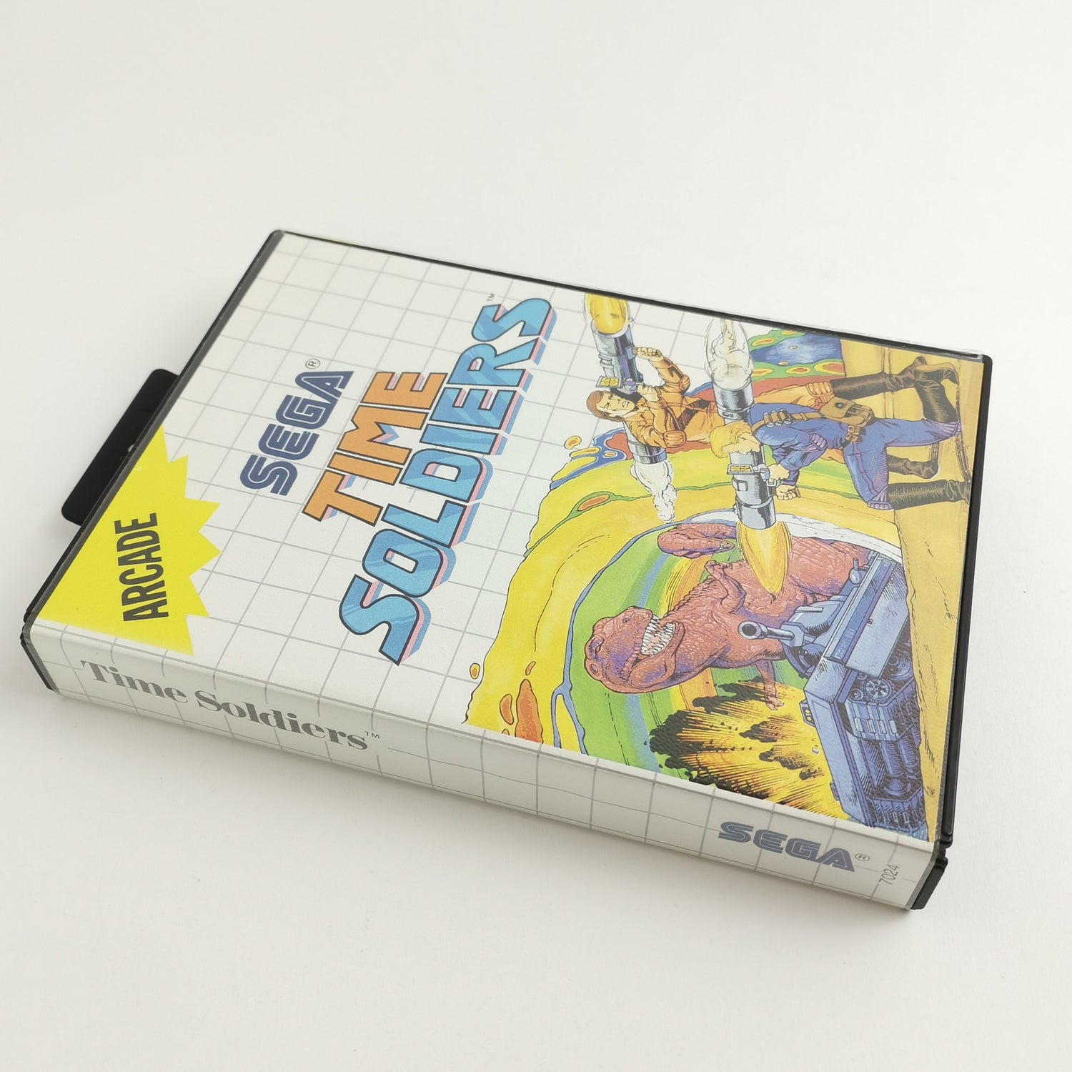 Sega Master System Spiel : Time Soldiers - OVP Anleitung | MS PAL Version