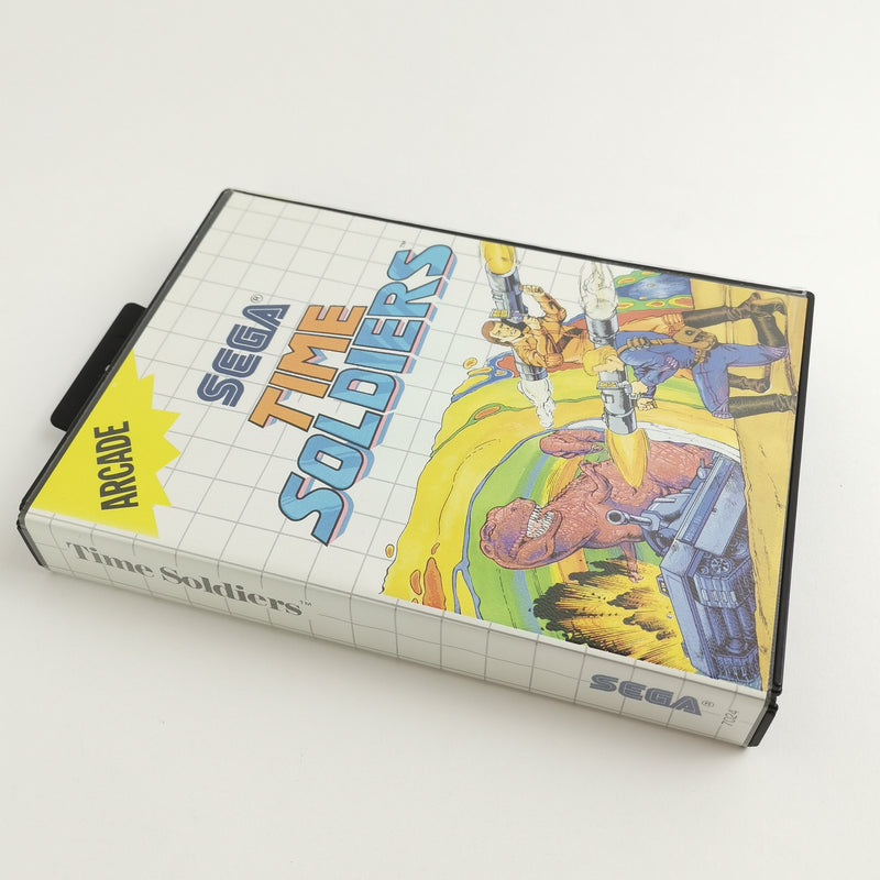 Sega Master System Spiel : Time Soldiers - OVP Anleitung | MS PAL Version