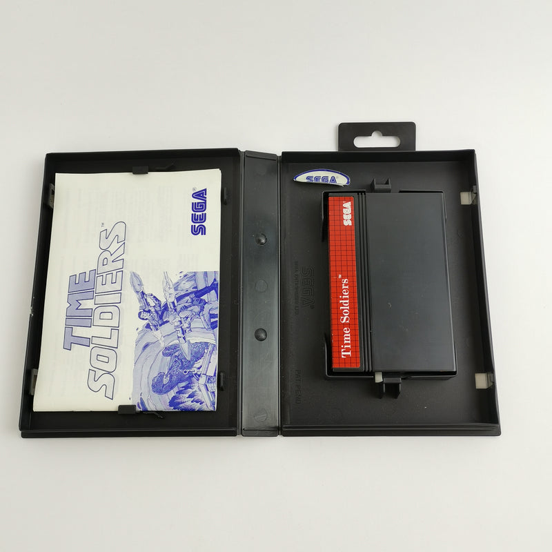 Sega Master System Spiel : Time Soldiers - OVP Anleitung | MS PAL Version