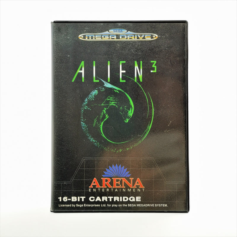 Sega Mega Drive Spiel : Alien 3 - OVP Anleitung PAL Version | MD MegaDrive 16Bit