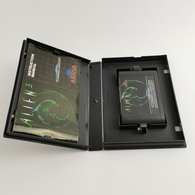 Sega Mega Drive Spiel : Alien 3 - OVP Anleitung PAL Version | MD MegaDrive 16Bit