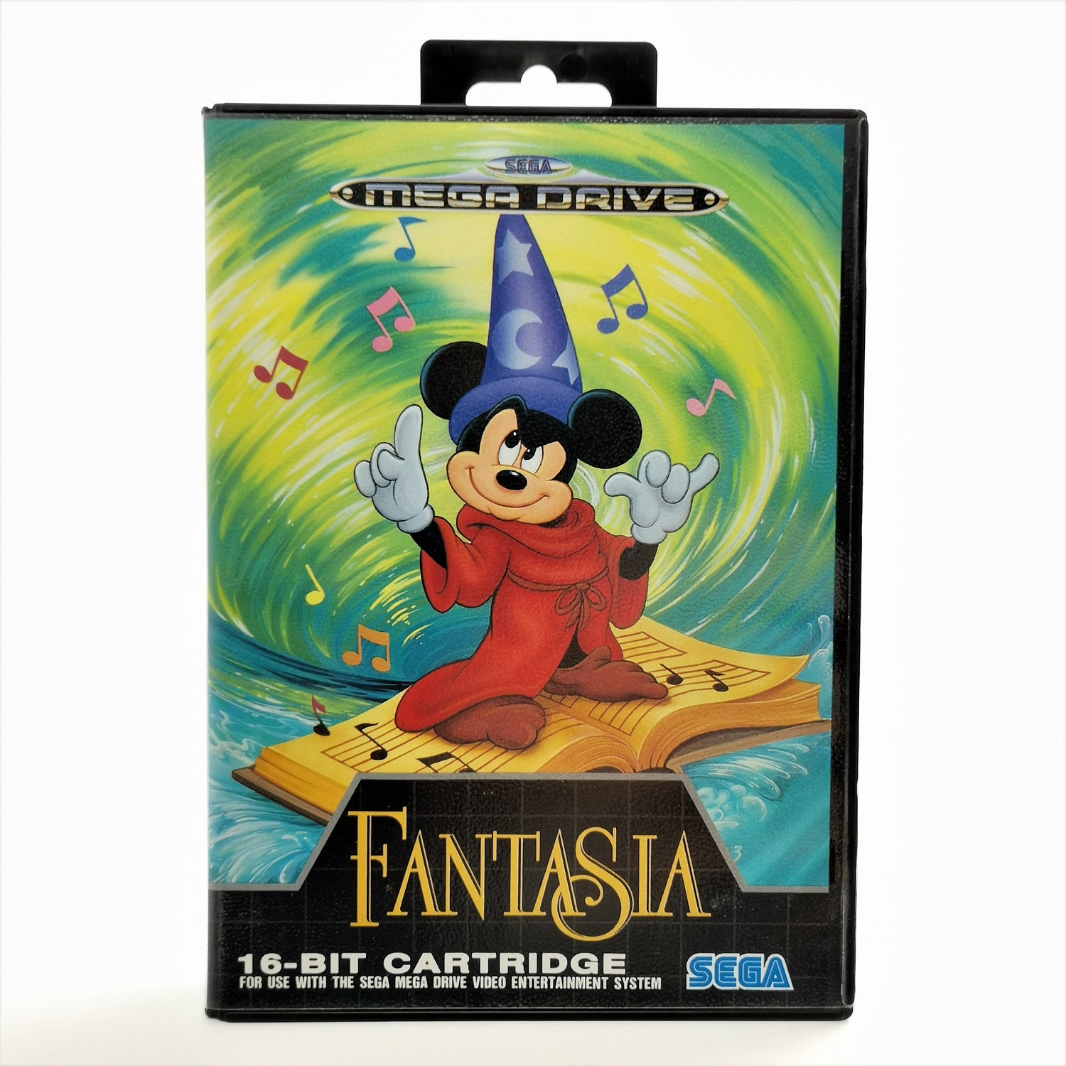 Sega Mega Drive Spiel : Fantasia Mickey Mouse - OVP Anleitung PAL Version | MD