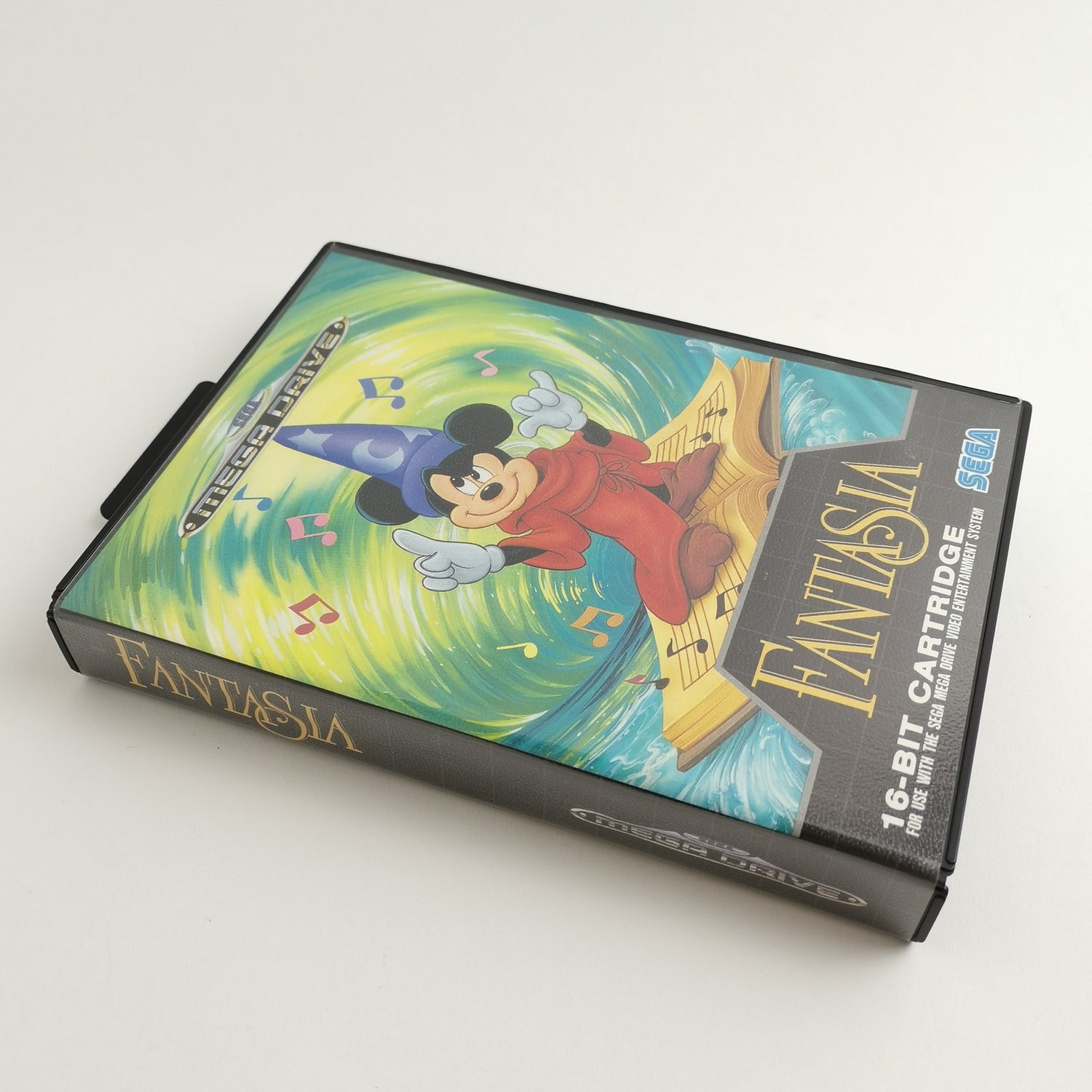 Sega Mega Drive Spiel : Fantasia Mickey Mouse - OVP Anleitung PAL Version | MD