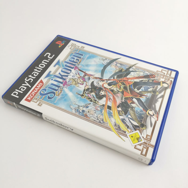 Sony Playstation 2 Spiel : Suikoden V 5 + Strategy Guide Bradygames | PS2 OVP