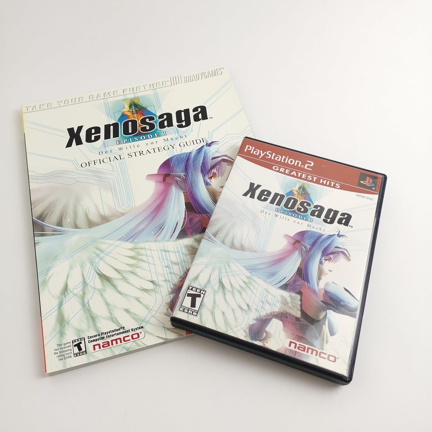 Sony Playstation 2 Game : Xenosaga Episode I 1+ Strategy Guide | PS2 original packaging USA
