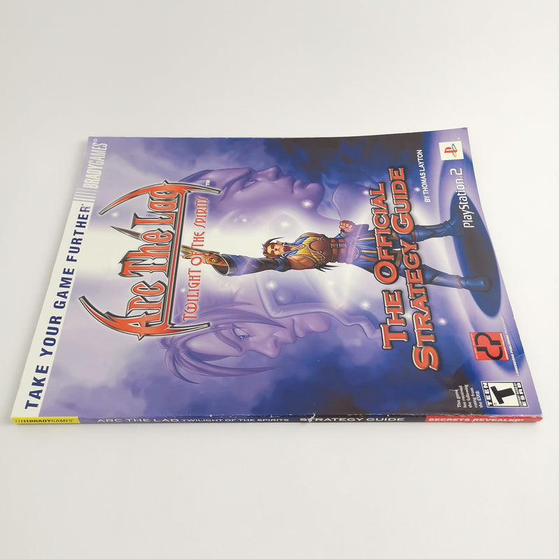 Sony Playstation 2 Spiel : Arc The Lad Twilight of the Spirits + Strategy Guide