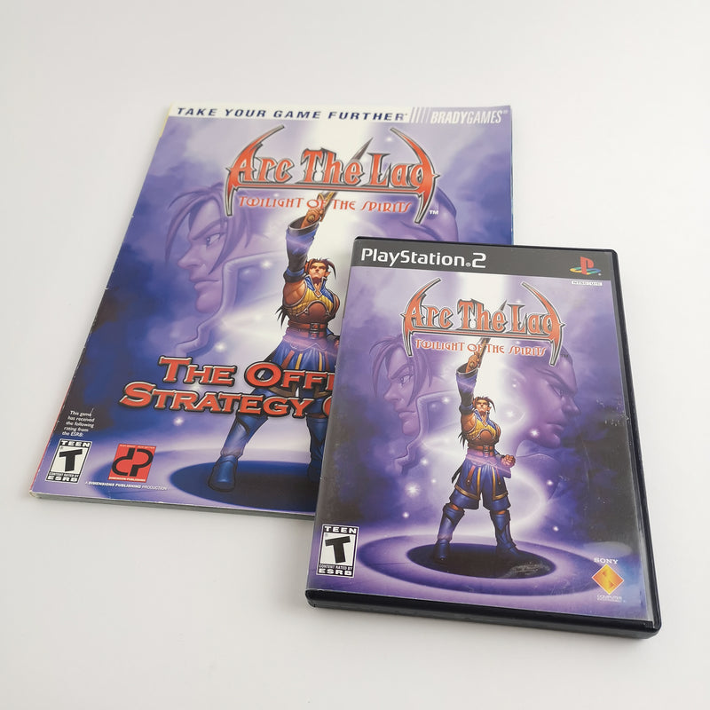 Sony Playstation 2 Spiel : Arc The Lad Twilight of the Spirits + Strategy Guide