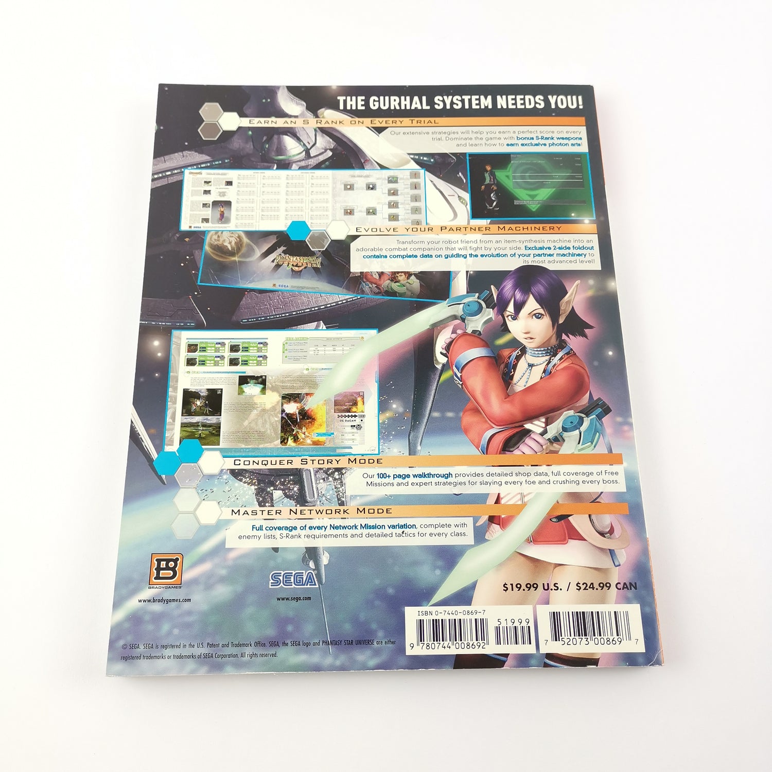 Sony Playstation 2 Game: Phantasy Star Universe + Strategy Guide | PS2 original packaging USA