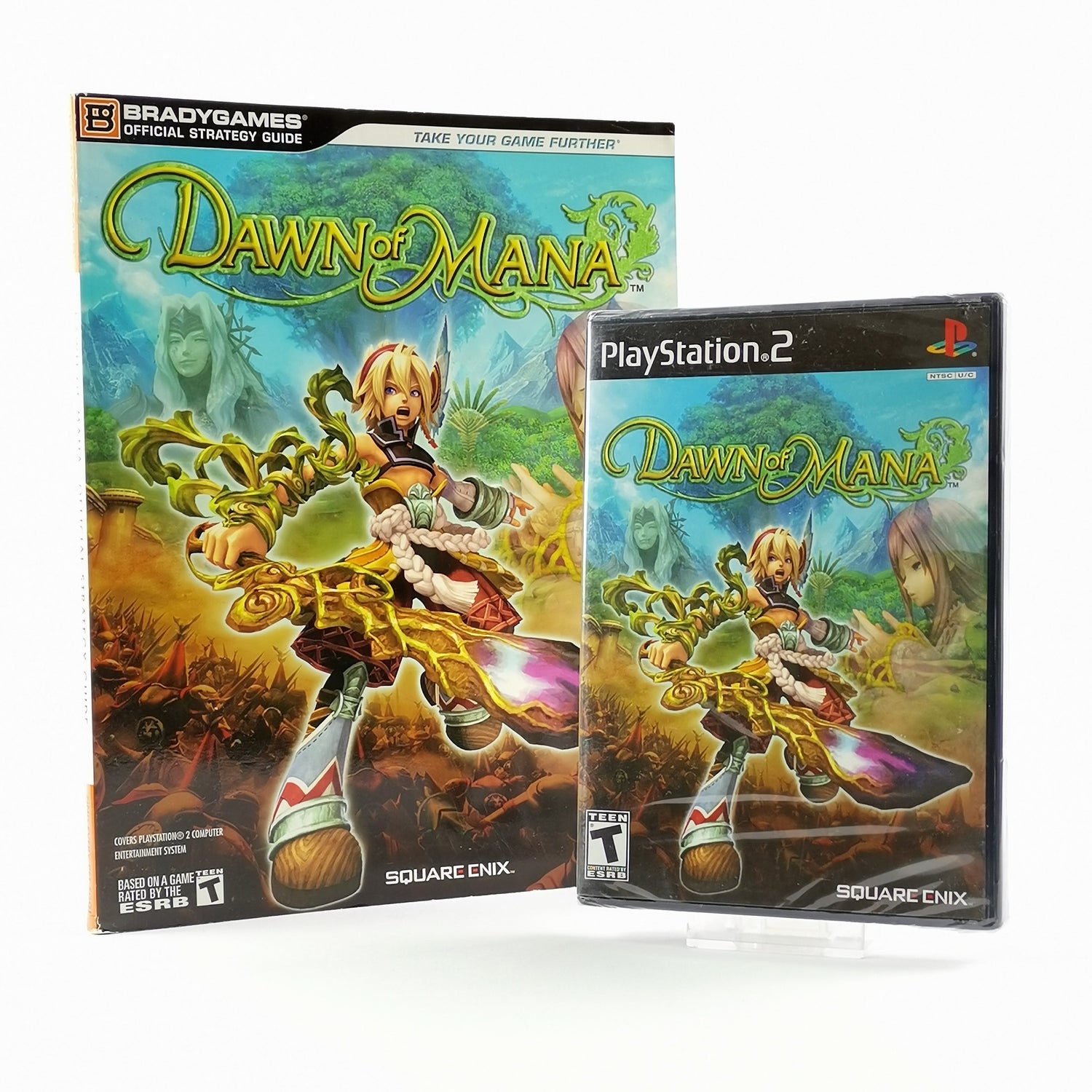 Sony Playstation 2 Spiel :  Dawn of Mana + Strategy Guide | PS2 OVP NEU SEALED