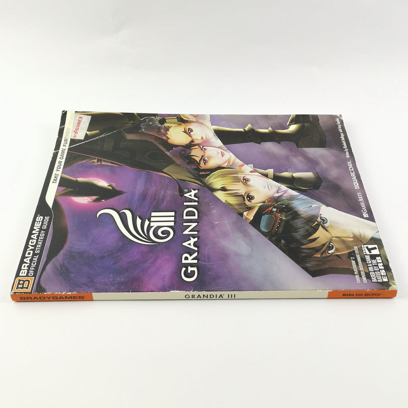 Sony Playstation 2 Spiel : Grandia III 3 + Bradygames Strategy Guide | PS2 OVP